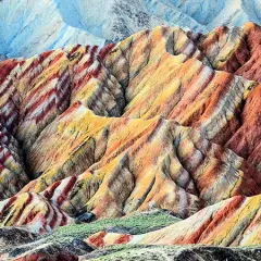 Montagne Arcobaleno Cina: la guida completa a Zhangye Danxia