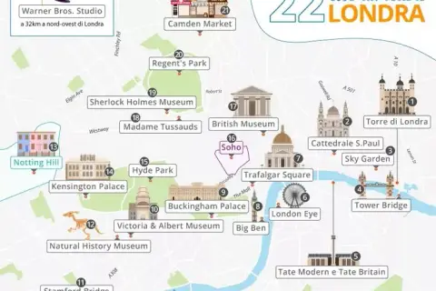 Mappa attrazioni Londra: ottimizza il tuo itinerario e risparmia