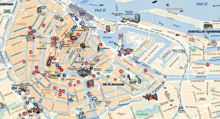 Amsterdam: Mappa Attrazioni. Il Segreto per un Viaggio Indimenticabile