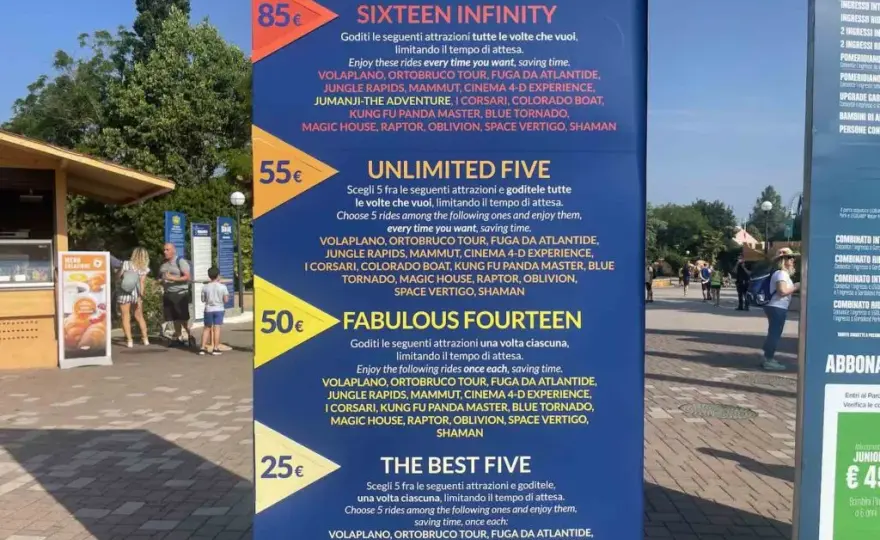 Code attrazioni Gardaland: salta la fila con la guida definitiva.