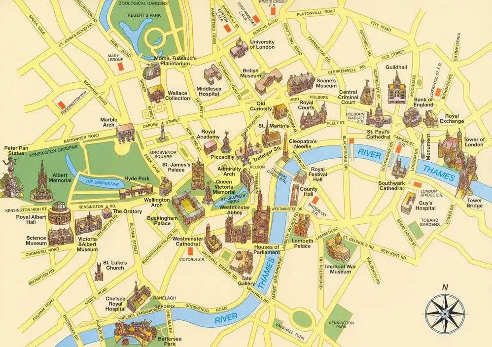 Zdjęcie Mappa attrazioni Londra: la guida definitiva per il tuo viaggio